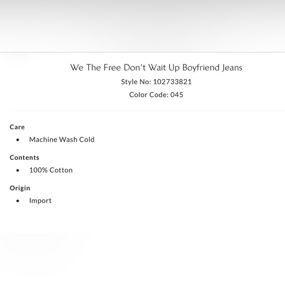 NWT Free People Don’t Wait Up Baggy Boyfriend Distressed Jeans ~ Light Wash - Picture 16 of 16